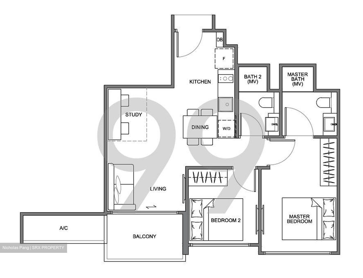 The Navian (D14), Apartment #431773501